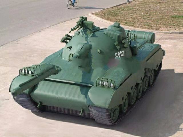 邵武军用充气坦克车